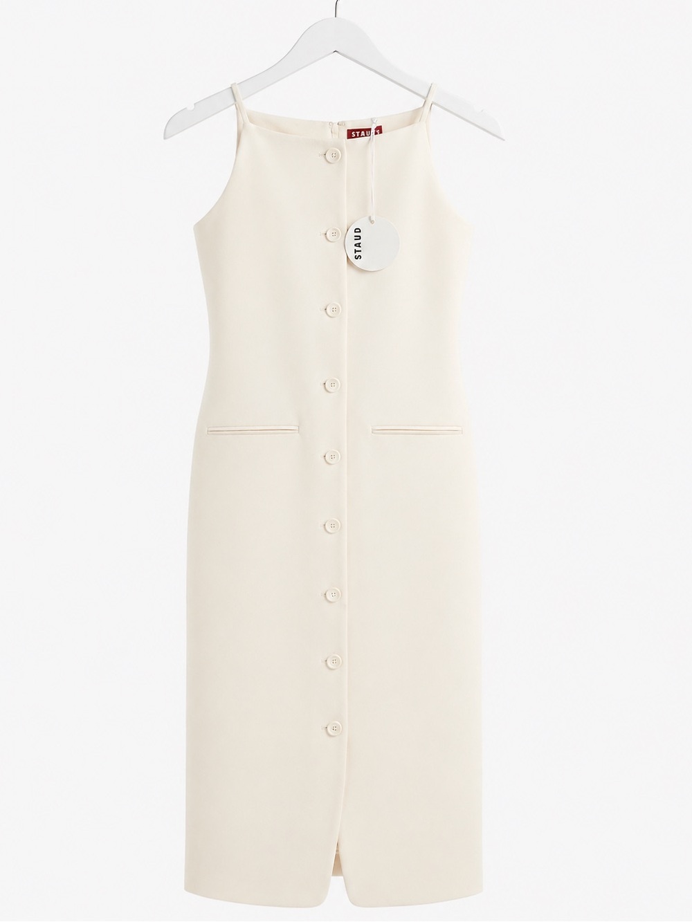 NWT ✨STAUD
STAUD UNA DRESS ECRU NWT XS - Picture 4 of 6